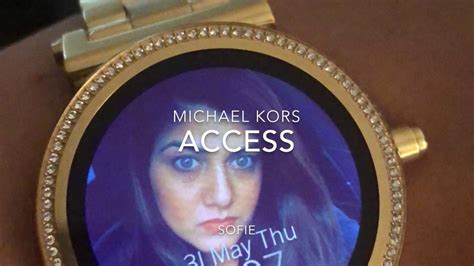 michael kors sofie unboxing|MICHAEL KORS ACCESS .